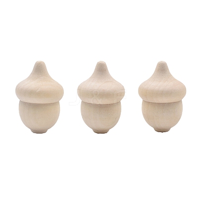 Unfinished Wood Acorn PW-WG46968-01-1