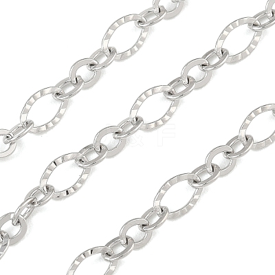 304 Stainless Steel Link Chains CHS-G052-02P-1
