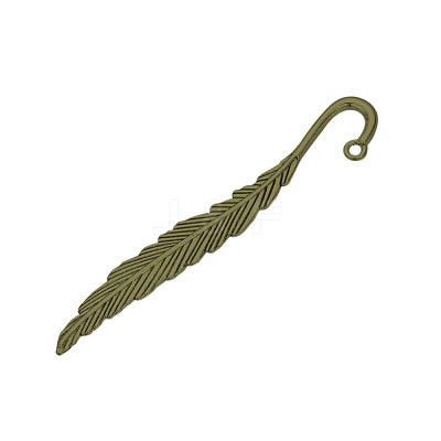 Tibetan Style Alloy Bookmark Findings LS-TIBEP-Q075-08AB-LF-1