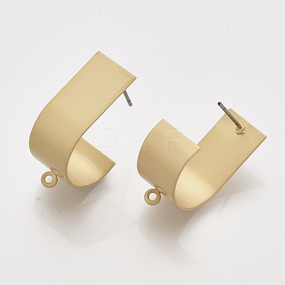 Iron Stud Earring Findings X-IFIN-S703-28-1