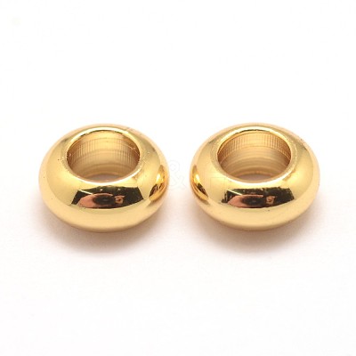 Brass Beads KK-E711-022G-NR-1