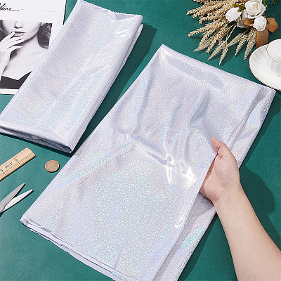 Laser Polyester Fabric DIY-WH0622-054B-1