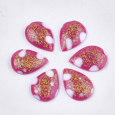 Epoxy Resin Cabochons CRES-S361-02E-1