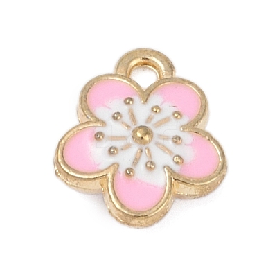 Alloy Enamel Pendants X-FIND-Z070-05G-04-1