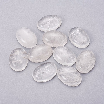 Natural Quartz Crystal Cabochons G-I219-07B-1