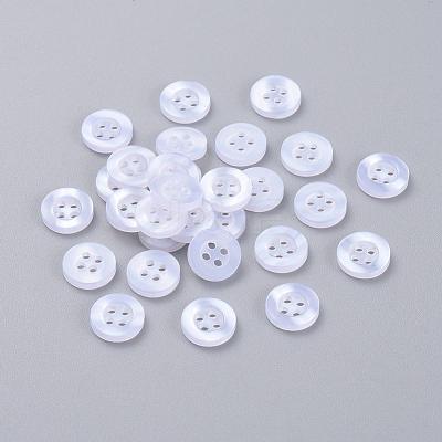 4-Hole Plastic Buttons BUTT-S020-11-11.5mm-1