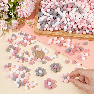 2000Pcs 4 Colors DIY Doll Craft AJEW-PH0004-67B-1