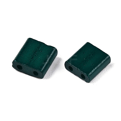 2-Hole Baking Paint Glass Seed Beads SEED-S023-17C-35-1