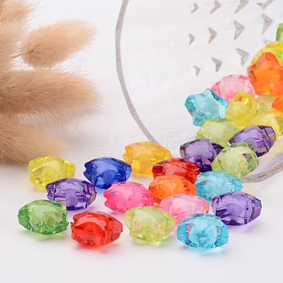 Transparent Acrylic Beads TACR-S091-16mm-M-1