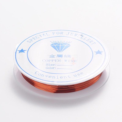 Copper Jewelry Wire CW0.5mm010-1