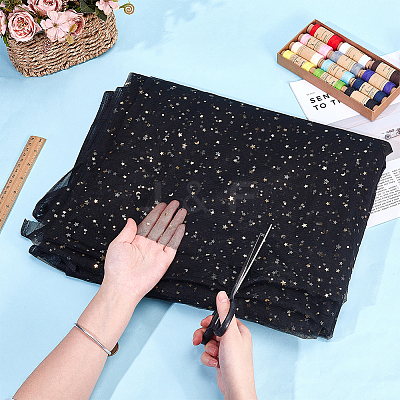 Polyester Gauze Fabric DIY-WH0759-44B-1