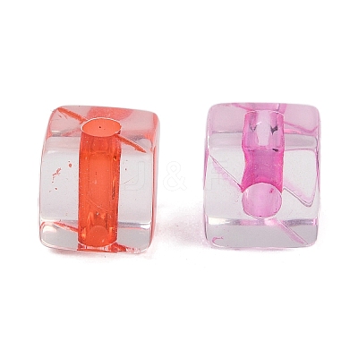 Transparent Acrylic Beads OACR-C022-01-1
