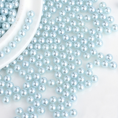 Imitation Pearl Acrylic Beads OACR-S011-8mm-Z12-1