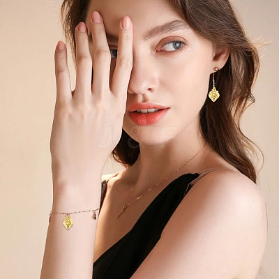 60PCS Brass Pendants KK-CA0002-86G-1