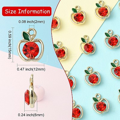 Alloy Rhinestone Pendants LS-PALLOY-CJC0006-71-1