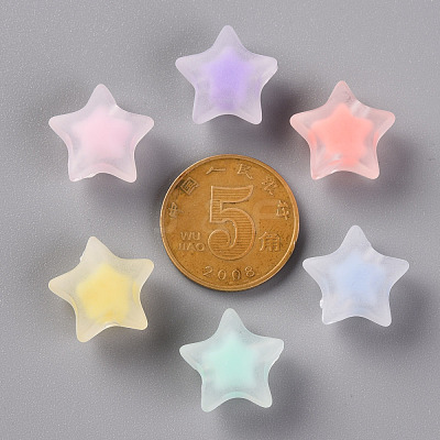 Transparent Acrylic Beads TACR-S152-02C-1