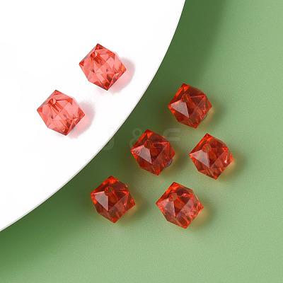 Transparent Acrylic Beads MACR-S373-132-B06-1