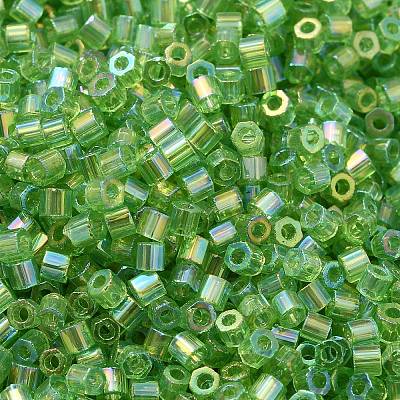 Transparent Colours AB Glass Seed Beads SEED-S042-19B-02-1