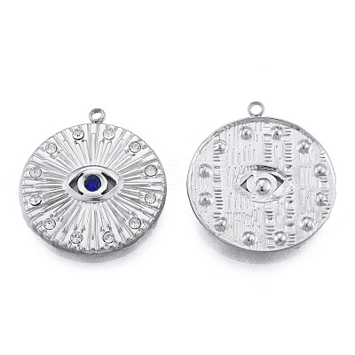 304 Stainless Steel Pendants STAS-N098-165P-1