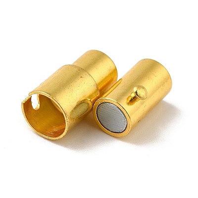 Brass Magnetic Screw Clasps X-MC078-M-1
