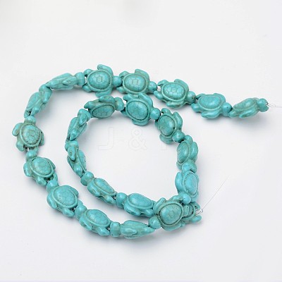 Dyed Synthetic Turquoise Bead Strands X-G-M152-10-B-1