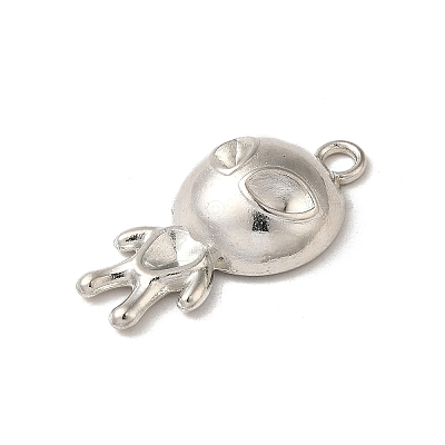 Alloy Alien Pendants FIND-A038-13P-1
