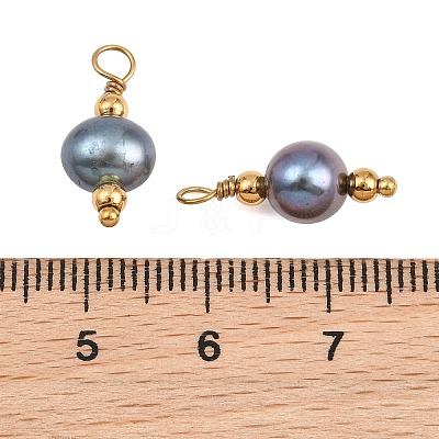 Dyed Natural Pearl Pendants PA-CBA0A45-12G-1