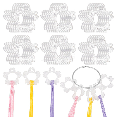 20Pcs Acrylic Floss Bobbin TOOL-OC0001-92D-1