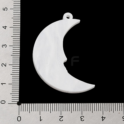 Opaque Acrylic Pendants SACR-F017-01A-1