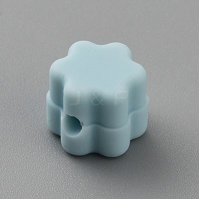 Flower Silicone Focal Beads SIL-TAC0008-10E-1