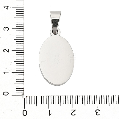 304 Stainless Steel Stamping Blank Tag Pendants STAS-H333-02P-1