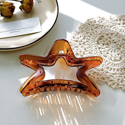 Cellulose Acetate Claw Hair Clips PW-WGD215B-02-1