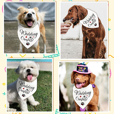 Cotton Dog's Kerchief AJEW-WH0503-091-1
