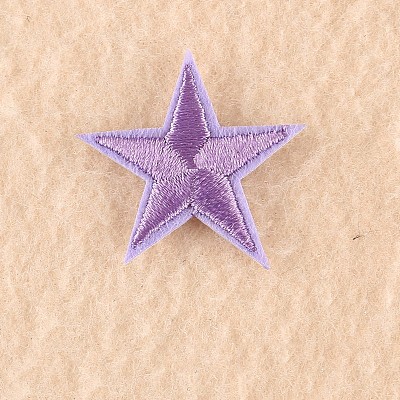 Computerized Embroidery Cloth Iron on/Sew on Patches DIY-F030-11-M-1
