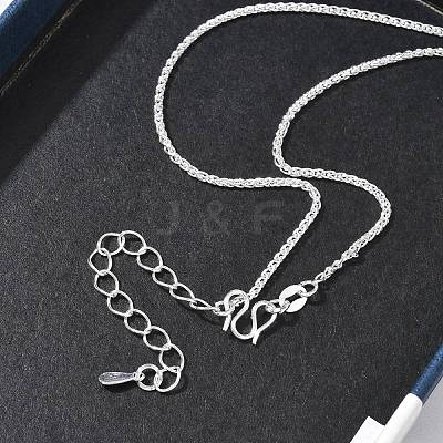 1.5MM Brass Wheat Chain Necklaces for Women KK-CBA4FD4-10S-1