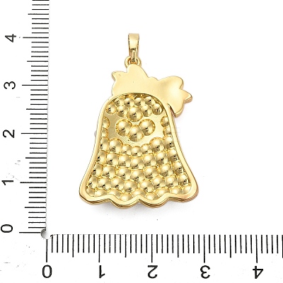 Halloween Brass Enamel Pendants KK-F915-02A-G-1