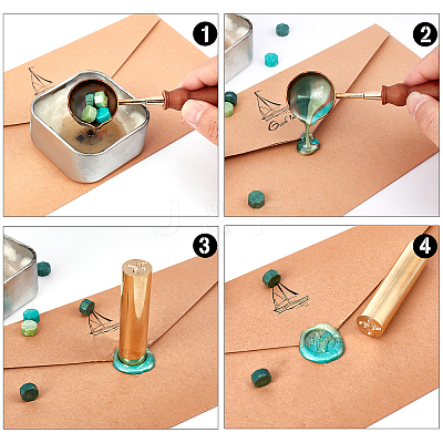 Brass Stamp Head DIY-WH0308-06O-1