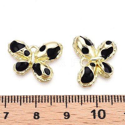 Alloy Enamel Pendants ENAM-N056-182A-NR-1