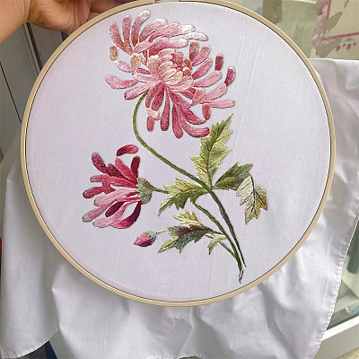 1Pc Embroidery Hoops DIY-WR0003-56B-1