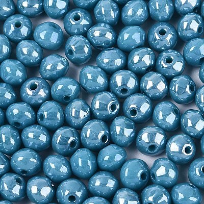 Opaque Colours Glass Seed Beads SEED-N007-34H-1