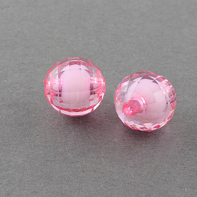 Transparent Acrylic Beads TACR-S086-16mm-M-1