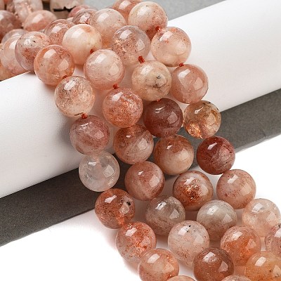 Natural Sunstone Beads Strands G-P488-04A-01-1
