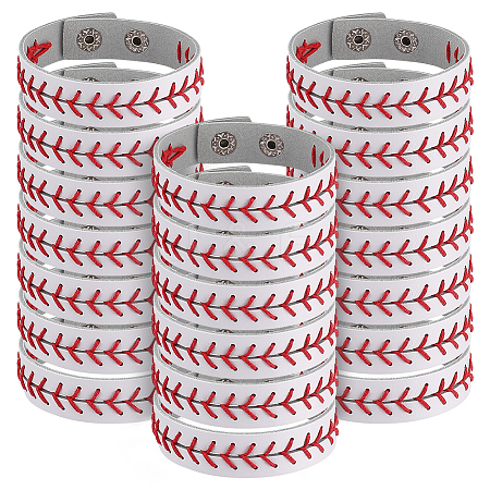Cowhide Cord Bracelets BJEW-WH0014-099B-1
