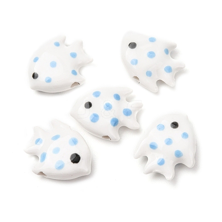 Handmade Porcelain Beads PR-Z001-02E-1