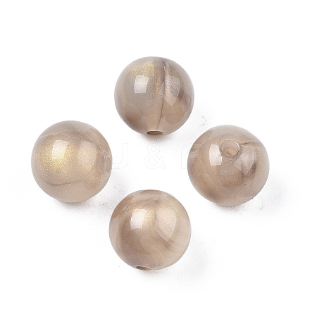 Opaque Acrylic Beads MACR-N009-014A-07-1