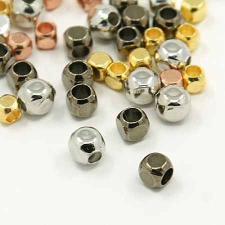 Brass Spacer Beads KK-E530-M-1
