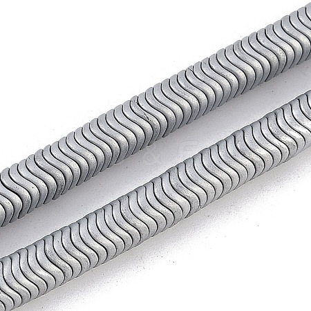 Electroplated Synthetic Non-magnetic Hematite Beads Strands G-H020-M01-26-1