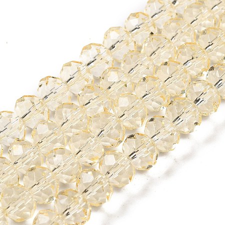 Transparent Baking Paint Glass Beads Strands LS-DGLA-A034-T8mm-D02-1