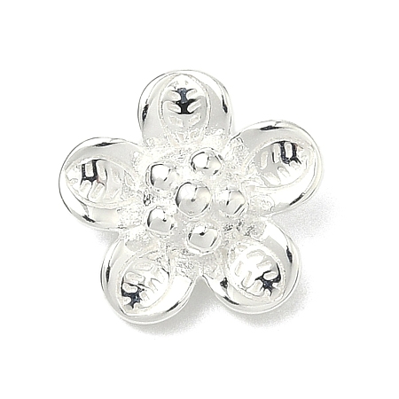 925 Sterling Silver Flower Charms STER-H119-02S-1