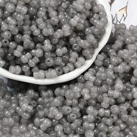 Transparent Colours Glass Seed Beads SEED-R001-01L-1